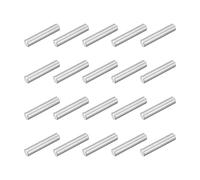 sourcing map 80 pasadores de acero inoxidable 304 M2,5 x 12 mm, cilíndrico para soporte de estante, pasador paralelo para fabricación mecánica, industria, instalación de muebles, color plateado