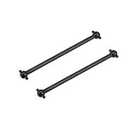 sourcing map 84mm Coche Perro Hueso Accionamiento Eje para 1/10 RC Coche Camión Negro 2uds