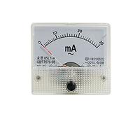 sourcing map 85l1 - a AC 0-30mA amperímetro analógico rectangular