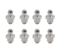 sourcing map 8Pcs Engrasadores De Acero Inoxidable M8X1 Rosca Recta