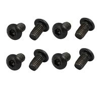 sourcing map 8pcs M6x10mm Tornillo de bloqueo de portataladro metal de Rosca izquierda a 10.9 grados