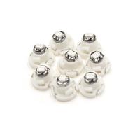 sourcing map 8Uds Luz de Coche Tablero Panel Salpicadero T4,2 3020Smd 1 Led Verde