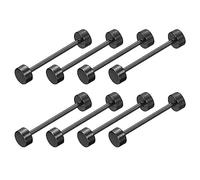 sourcing map 8uds Metal Bolsa Correa Conectar Hebillas,32x42mm Monedero Tornillo Fijación Remaches Barra Forma para Bolso Cinturón Manija Conectivo Decoración (Metálico Negro)