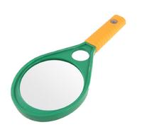 sourcing map 90 mm 5X 10X Mango de plástico Gafas dobles Lupa para leer