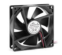 sourcing map 92mm X 92mm X 25mm 9225 24V DC Rodamientos Doble De Bolas con Una Larga Vida Útil del Ventilador De Refrigeración