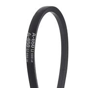 sourcing map A-650 V-Belts Correa de transmisión de 650 mm Interior 13 mm Ancho 8 mm Espesor Circunferencia Goma para Transmisión de Potencia