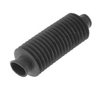 sourcing map A Prueba De Polvo 30mm Diámetro Goma Flexible Bushings Moldeado Fuelle Negro