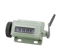 sourcing map a10100400ux0196 - Recuento mano 5 número de dígitos contador arithmometer mecánica