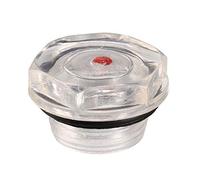 sourcing map a14080400ux0301 - De 20 mm de diámetro nivel de aceite del compresor de aire de rosca macho visor de líquido