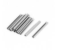 sourcing map - a15081000ux0360 M3 x 30 mm 304 Acero inoxidable dividida Spring Roll Pasadores - tono de plata (Juego de)