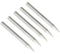 sourcing map a15091000ux0959 40W Punta de soldador reemplazable 65 mm de largo 4.5 mm Diámetro del vástago 5 piezas