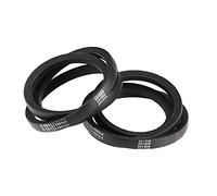 sourcing map A991/A39 Trapezoidal Correas 39" Interior Circunferencia, A-Sección Caucho Transmisión Correa 2uds