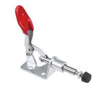 sourcing map Abrazadera de palanca 45 kg 99 lb Capacidad de retención 16,7 mm Carrera de empuje Acción de extracción Herramienta de mano BRH-301-AM