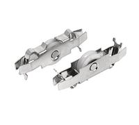 sourcing map Abrazadera rodillos poleas ruedas 2pcs de 8mm de espesor de vidrio Puerta deslizante escaparate