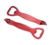 sourcing map Abridor manual de botellas, 2 piezas de acero inoxidable para llaves de iglesia, abridor de latas portátil, herramienta para romper frascos para cocina, fiesta, hogar, bebidas, cerveza