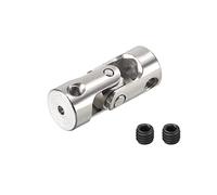 sourcing map Acoplador de Junta Conector de Acoplamiento de eje universal giratorio L23XD9 de 2mm a 3mm