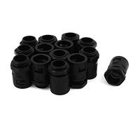 sourcing map AD18.5 Corrugado conducto PG13.5 20 mm rápida Conector Adaptador 14pcs