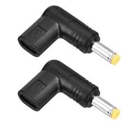 sourcing map Adaptador convertidor de cargador USB C hembra a 9 V DC4817, ángulo de 90 grados, para enrutador, altavoz, PD, computadora, relojes, cámara, monitor, lámpara, teléfonos, luz LED, amarillo