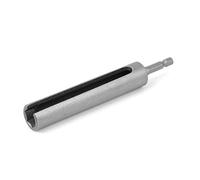 sourcing map Adaptador de broca de extensión ranurada de 135 mm de largo, 13 mm