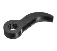 sourcing map Adaptador de llave de palanca, 3/8 pulgadas D en forma de estrella de acero al carbono, herramienta de extracción de medio eje, adaptador de llave de palanca, herramienta de trinquete