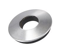 sourcing map Adheridas Sellado Arandelas 16x6,3x2,8mm Inoxidable Acero EPDM Goma Respaldo Tornillo Junta, Paquete de 100
