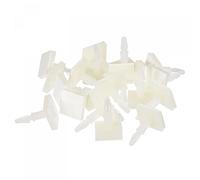 sourcing map Adhesivo PCB Espaciador Adhesivo Separadores Plástico Columna 11mm Soporte Altura para Circuito Placa Fijo, Paquete de 20