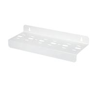 sourcing map Agua Filtro Carcasa Soporte para 20 Pulgadas 3 Etapa Toda Casa Montaje Soporte para Cocina Blanco