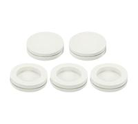 sourcing map Aire Acondicionado Drenaje Tapones 19mm Goma Tapón Reemplazo Pieza Accesorios para Mini-Split Ventana AC, Beige Paquete de 5