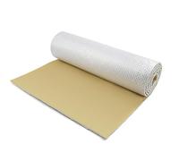 sourcing map 60X100cm Aislante Termico Lámina Insonorizante Forro Papel Adhesivo 6mm De Espesor Espuma Aislante Acústico Insonorización Coche