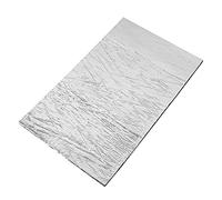 sourcing map Aislante Térmico Acústico Amortiguador De Sonido Estera De Insonorización Coche 0.1486m² 20X12 Pulgadas