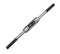 sourcing map Ajustable Grifo Llave Manija, para Métricos M6-M14 Machos, Macho Escariador Rosca Llave Herramienta, Presión Fundición Cuerpo