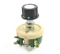 sourcing map Alambre Herida Cerámico Potenciómetro Variable Reóstato 25W 500 Ohm
