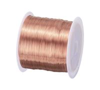 sourcing map Alambre magnético de 0,15 mm, alambre de cobre esmaltado de 100 g, 155C para transformadores inductores