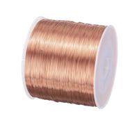 sourcing map Alambre magnético de 0,25 mm, alambre de cobre esmaltado de 1300 pies, bobina de alambre de bobina magnética de 200 g, 155C para transformadores inductores