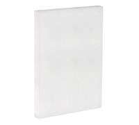 sourcing map Almohadilla de perforación de cuero para manualidades de 11.8 x 7.8 x 1 pulgadas, tablero de estera de estampado para bricolaje de cuero