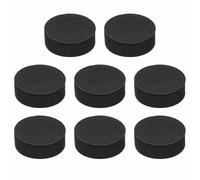 sourcing map Almohadillas de aislamiento de altavoz de una sola cara, 45 mm x 16 mm, redondas, negras, antideslizantes, de espuma acústica, base antivibración para cubiertas, altavoz, subwoofer