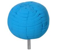 sourcing map Almohadillas de pulido de bolas de 3 pulgadas de esponja de corte pesado para ruedas de coche, herramienta pulidora de detalles con vástago de 1/4 pulgadas de diámetro para automóvil