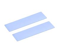 sourcing map Almohadillas Térmicas M.2 100x22x1mm 2uds para Disipador de Calor Enfriador SSD PC M.2 22110 Nvme Azul