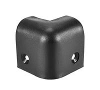 sourcing map Altavoz Esquina Protector Armario Borde Esquina 1.14'' Altavoz Apilable Protección Envoltura Ángulo Carcasa Protección 4Uds