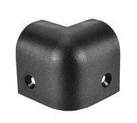 sourcing map Altavoz Esquina Protectores Armarios Bordes Esquina Altavoz Protección Envoltura Apilable Ángulo Carcasa Protección 4Uds