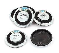 sourcing map Altavoz pequeño magnético de 1W y 30mm de diámetro Interno de 8 Ohm 6pcs