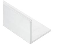 sourcing map Ángulo de aluminio, 3.15 x 3.15 x 16 pulgadas de largo 0.25 pulgadas de grosor de pared 6063 barras de aluminio T5 para construcción de edificios, muebles, estantes, soportes, bricolaje