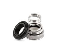 sourcing map Anillo Retén del Eje Mecánico 16mm de Diámetro Interior | de La Bomba de Agua, Resorte de Bobina, Cerámicas