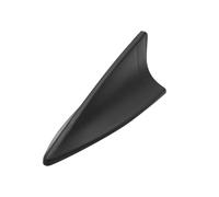 sourcing map Antena Engomada de Decoración de Techo del Coche Plástico Negro Forma Aleta de Tiburón