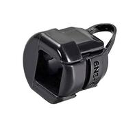 sourcing map Arandela Buje Alivio Tensión Cable Redondo Negro para Cable para 8.2-9.2mm 20pcs-10pcs