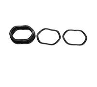 sourcing map Arandela Ondulada De 38mm De Diámetro Interior De 46 mm De Diámetro Exterior Espesor De 0,5mm De Compresión Tipo 10Pcs