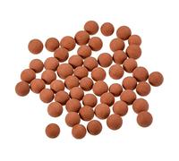 sourcing map Arcilla Guijarros 5-6mm 0.22 Libras Rojo Jardinería Maceta Bolas para Hidropónico Cultivo, Jarrones Suministros, Bonsái Decoración