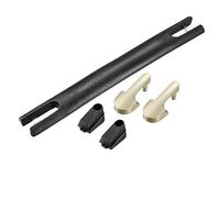 sourcing map Asa de Maleta, 205mm de Largo, Asa de Agarre de Repuesto para Maleta Valija Negro