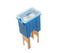 sourcing map Auto Terminal Recto 100A Fusible Fundido Lento PAL Macho Azul