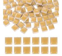 sourcing map Azulejos de mosaico cuadrados de 9 mm, piezas de mosaico de cerámica de 300 g, azulejos de porcelana esmaltada a granel para jarrón, macetas, decoración de acuarios, proyectos de jardín